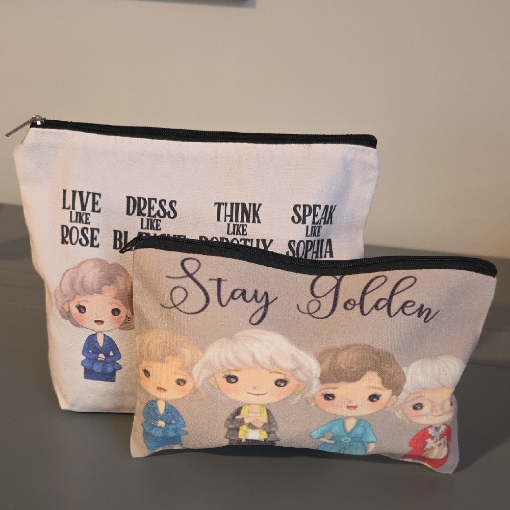 GOLDEN GIRLS Cosmetic Pouches (2)
